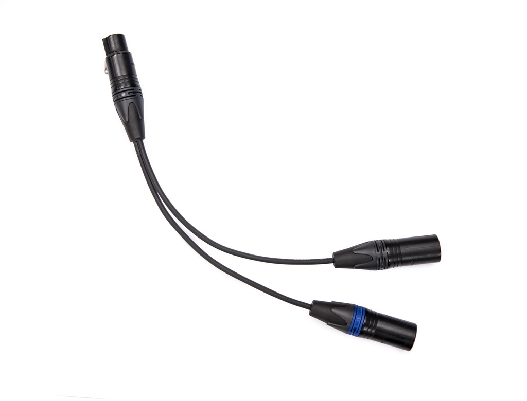 BB&S Split Cable (2 x 3-Pin Male to 4-Pin Female)