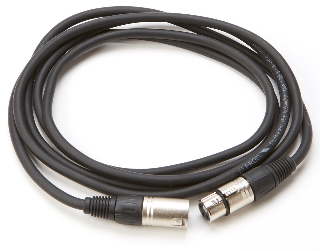 XLR 4-Pin Extension Cable 7.5m