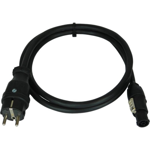 [9064] Schuko male to Powercon True1  AC cable 2 m